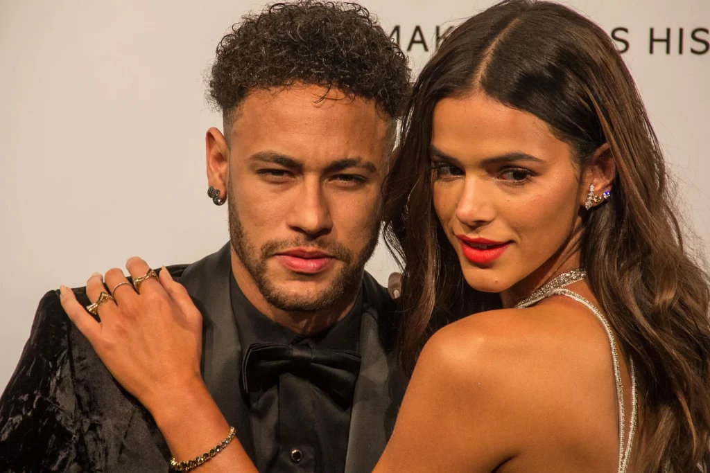 Neymar and Bruna Marquezine